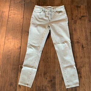 Joe’s Jeans Women’s Size 29 Olive Green Stretch Skinny Jeans‎